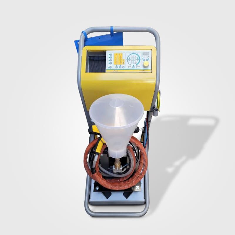 Talcatrice manuale Fratelli Vedani Talcatrice manuale Fratelli Vedani per applicazione distaccanti in fonderia